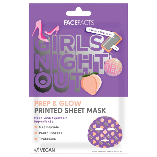 Prep and Glow Gals Night Out Face Mask
