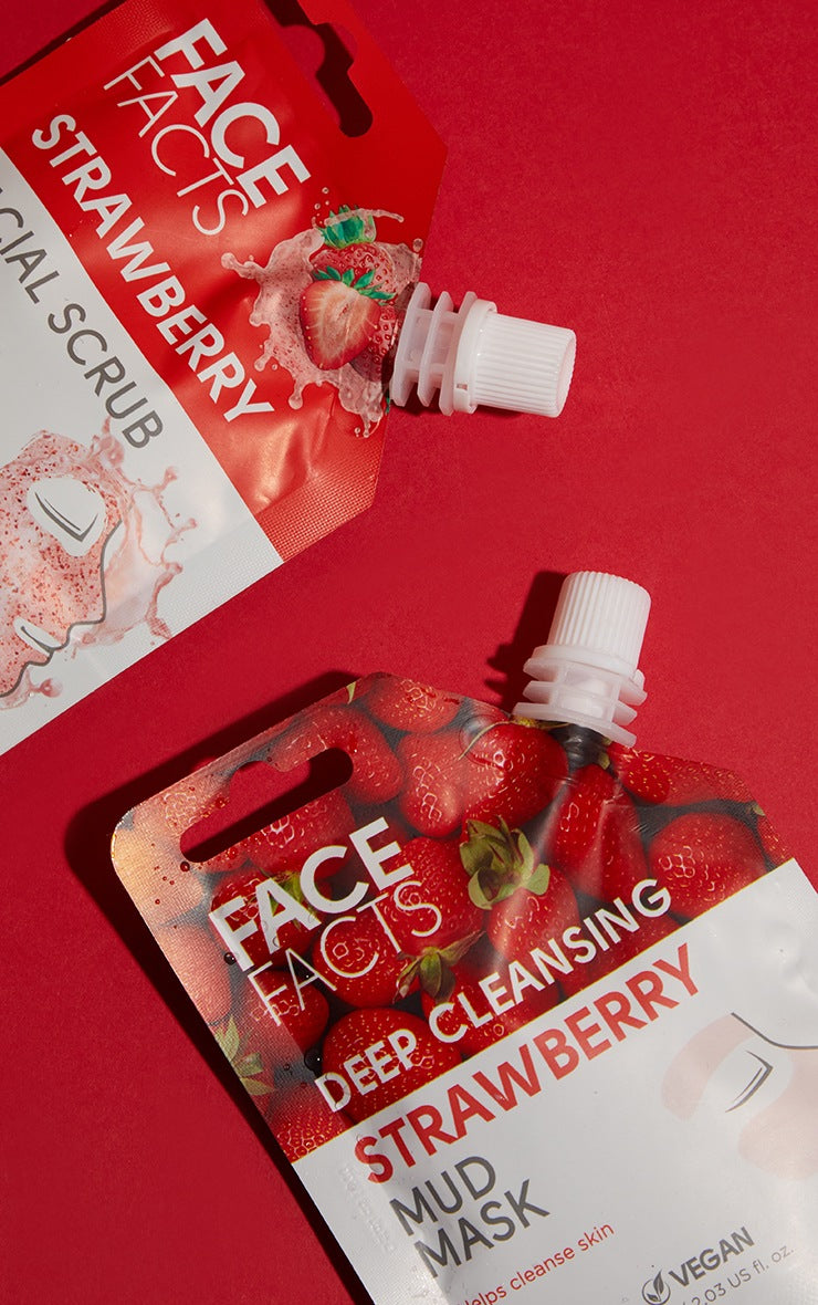 Deep Cleansing Strawberry Mud Clay Mask