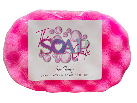 A Various Fragrant Soap Sponge from The Soap Gals, perfect for exfoliation.