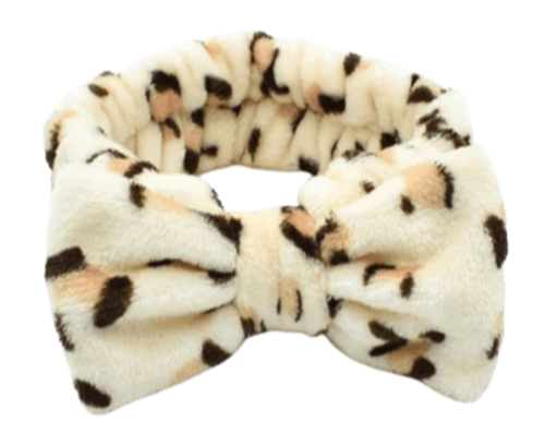 Shower Brown Leopard Print Headband - The Soap Gal x