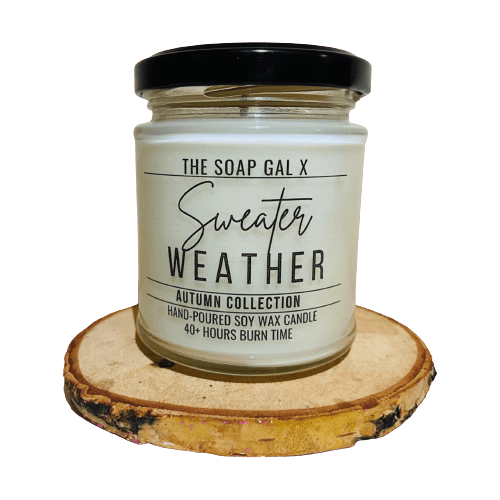 Sweater Weather Candle - The Soap Gal x