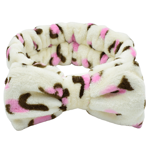 Shower Pink Leopard Print Headband - The Soap Gal x